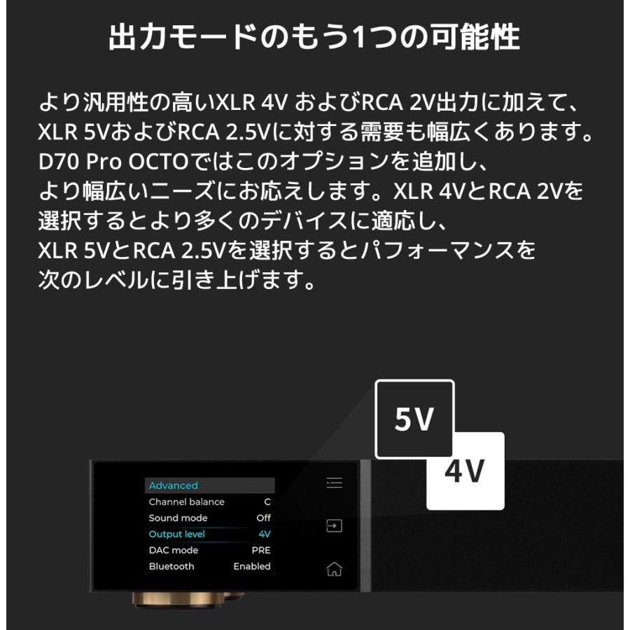 1年保証 Topping D70 Pro OCTO HIFI DAC トッピング ハイレゾ CS43198×8 Bluetooth5.1 LDAC対応  ダック DAコンバーター |  | 13