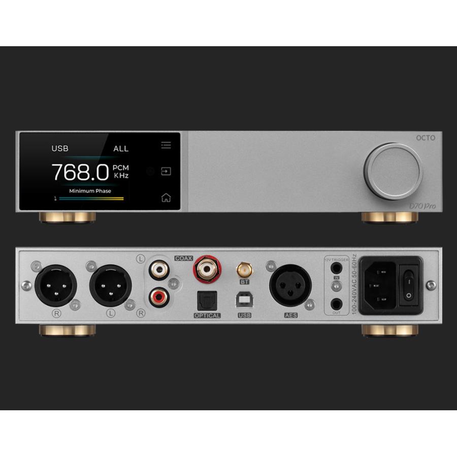 1年保証 Topping D70 Pro OCTO HIFI DAC トッピング ハイレゾ CS43198×8 Bluetooth5.1 LDAC対応  ダック DAコンバーター |  | 17