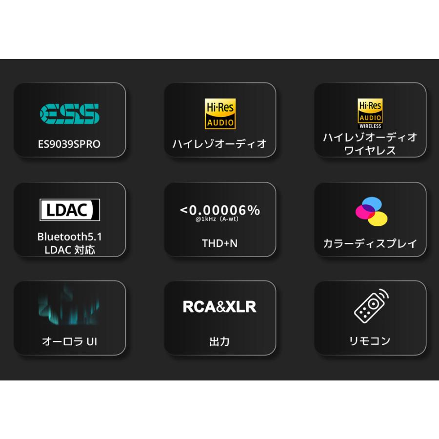 1年保証 Topping D70 Pro SABRE フルバランス HIFI DAC トッピング ダック ハイレゾ USB Bluetooth5.1 LDAC ESS ES9039SPRO |  | 05