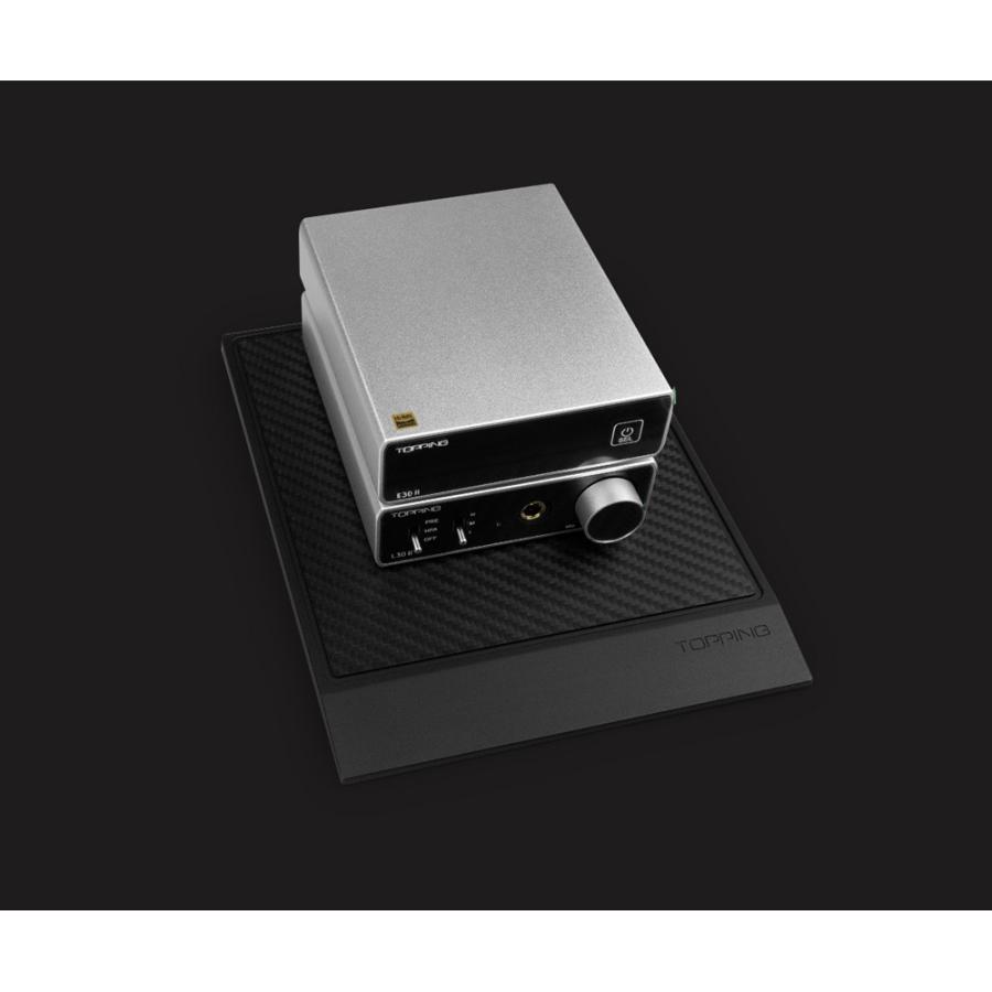 TOPPING DB2523 ディスプレイベース トッピング アルミニウムフレーム カーボンパネル 黒 ブラック DAC アンプ 高級 オーディオボード ディスプレイボード |  | 08