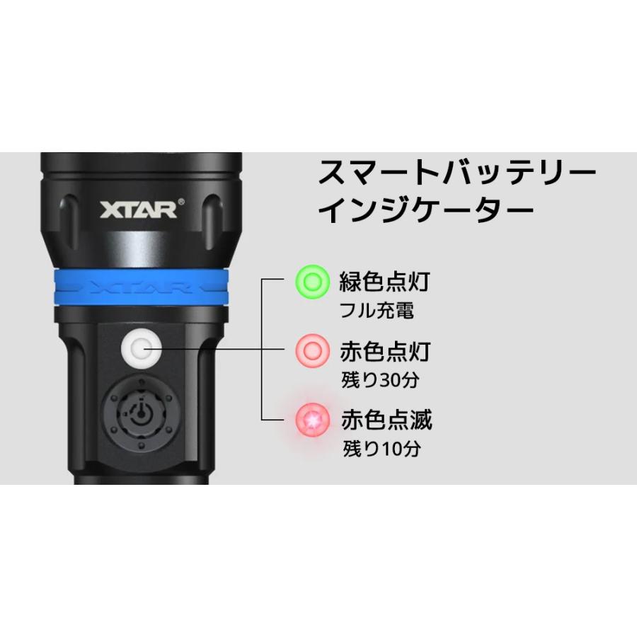 XTAR エクスター DL2 1600 ダイビングライト 1600ルーメン ダイビング用 フラッシュライト 懐中電灯 LED ライト  防水 IPX8 水深100m対応 アウトドア 釣り |  | 07