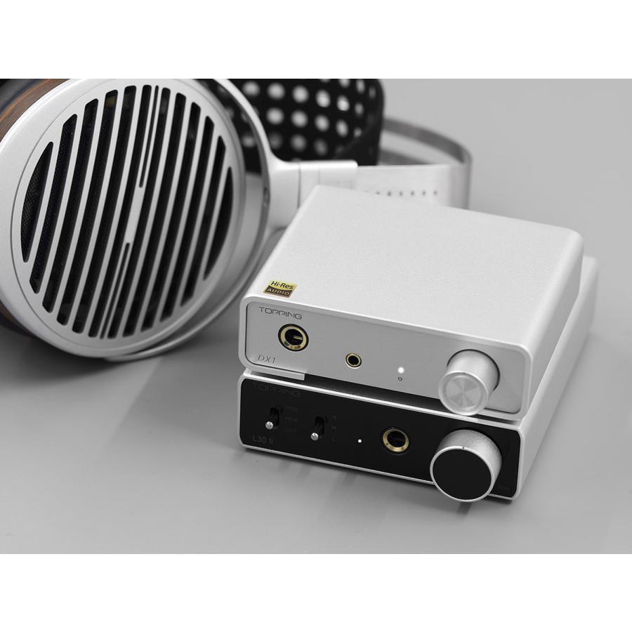 Topping DX1 USB DAC ヘッドホンアンプ ハイレゾ 6.35mm 3.5mm トッピング ヘッドフォン アンプ AK4493S XMOS XU208 DSD256 PCM384kHz |  | 19