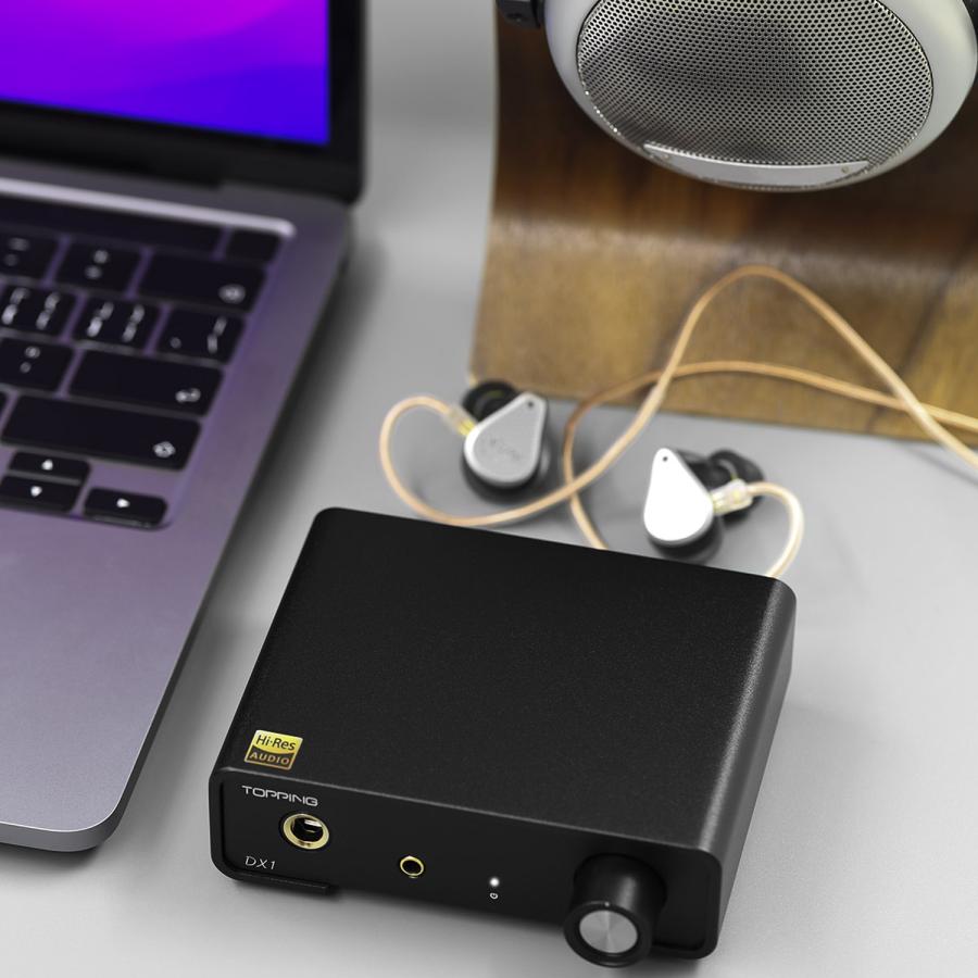 Topping DX1 USB DAC ヘッドホンアンプ ハイレゾ 6.35mm 3.5mm トッピング ヘッドフォン アンプ AK4493S XMOS XU208 DSD256 PCM384kHz |  | 20
