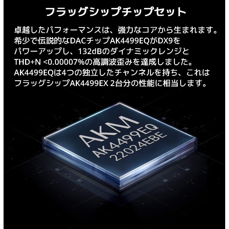 1年保証 Topping DX9 DAC ヘッドホンアンプ AK4499EQ トッピング ハイレゾ NFCA ヘッドフォン アンプ AK4118 |  | 10