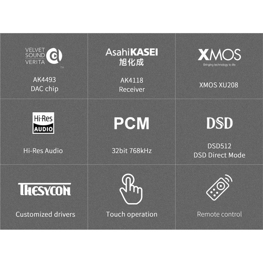 Topping E30 USB DAC トッピング ダック ハイレゾ 光 同軸 出力 中華 アンプ スピーカ DAコンバーター AMP オーディオ 良質 音質 おすすめ Pure プリアンプ |  | 06