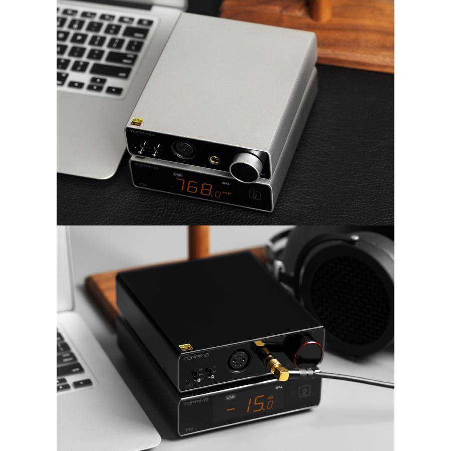 Topping E50 USB DAC トッピング ダック MQAデコーダー ハイレゾ 光 同軸 出力 中華 アンプ スピーカ DAコンバーター オーディオ 良質 音質 おすすめ｜oremeca｜16