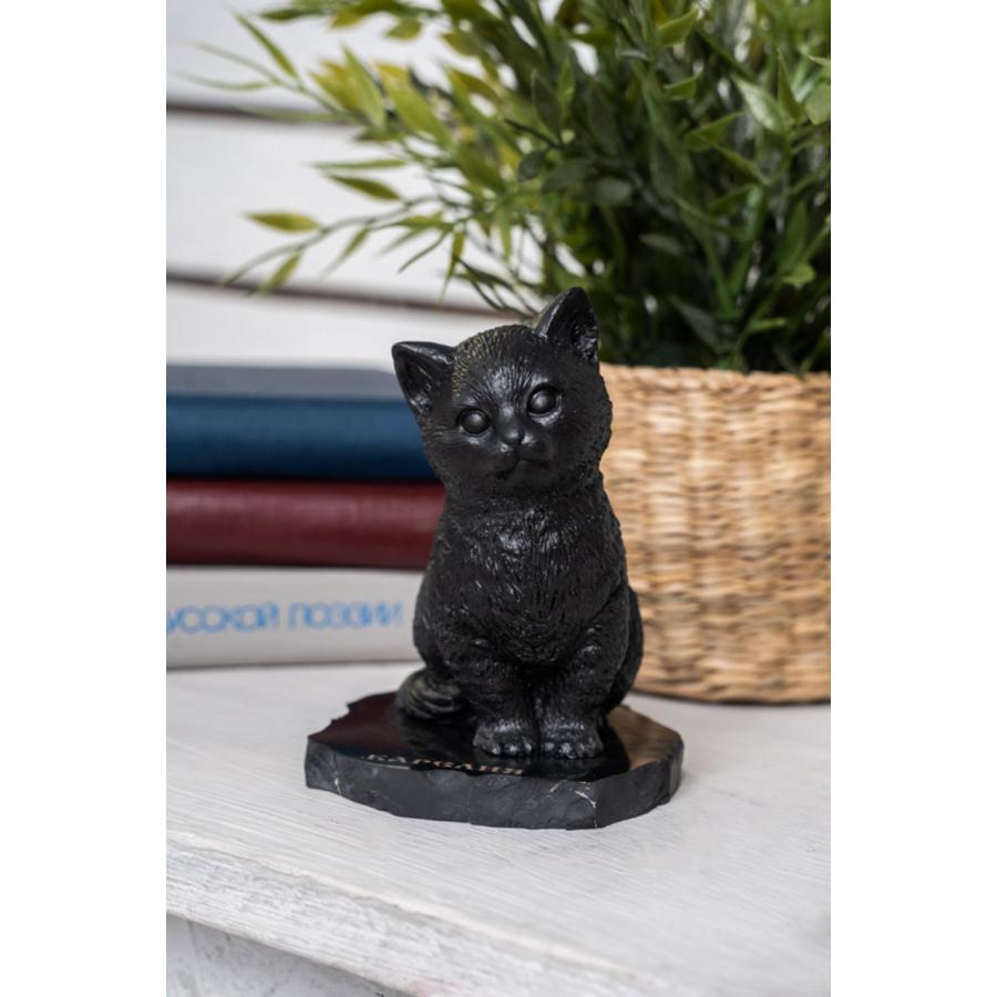 シュンガイト 子猫の置物 FIG06 置物 ロシア カレリア共和国産 フィギア インテリア 庭 部屋 玄関先 シュンガ石 水 ブレスレット さざれ石 電磁波 |  | 04