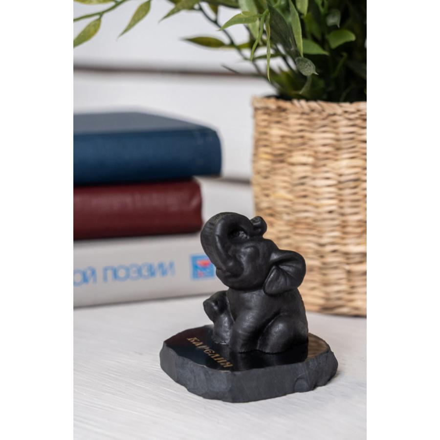 シュンガイト ゾウの置物 FIG17 置物 像 ぞう ロシア カレリア共和国産 フィギア インテリア 庭 部屋 玄関先 シュンガ石 水 ブレスレット さざれ石 電磁波 |  | 06