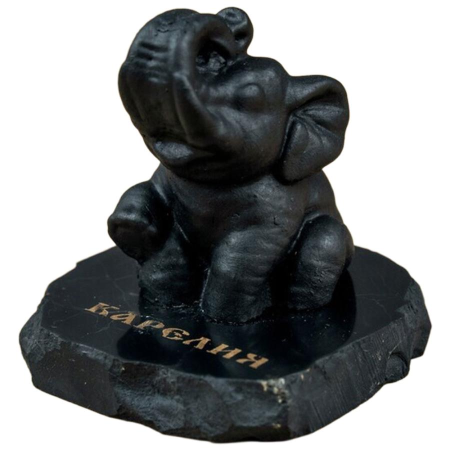 シュンガイト ゾウの置物 FIG17 置物 像 ぞう ロシア カレリア共和国産 フィギア インテリア 庭 部屋 玄関先 シュンガ石 水 ブレスレット さざれ石 電磁波 |  | 07