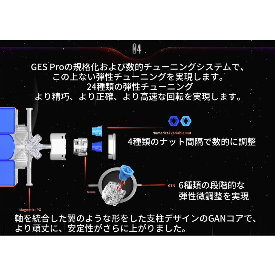 GAN 11 M Pro, 公式 競技用 マジックキューブ - ガンキューブ Amazon | GAN 11 M Pro, 公式 競技用 マジックキューブ - ガン