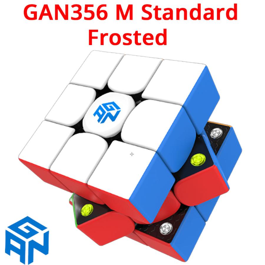 3か月保証】Gancube GAN356M Standard Frosted ステッカーレス 競技用