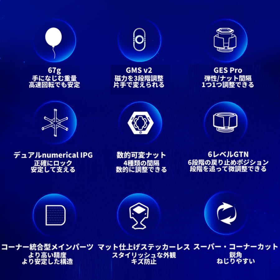 3か月保証】Gancube GAN356XS スピードキューブ 競技用 ルービック