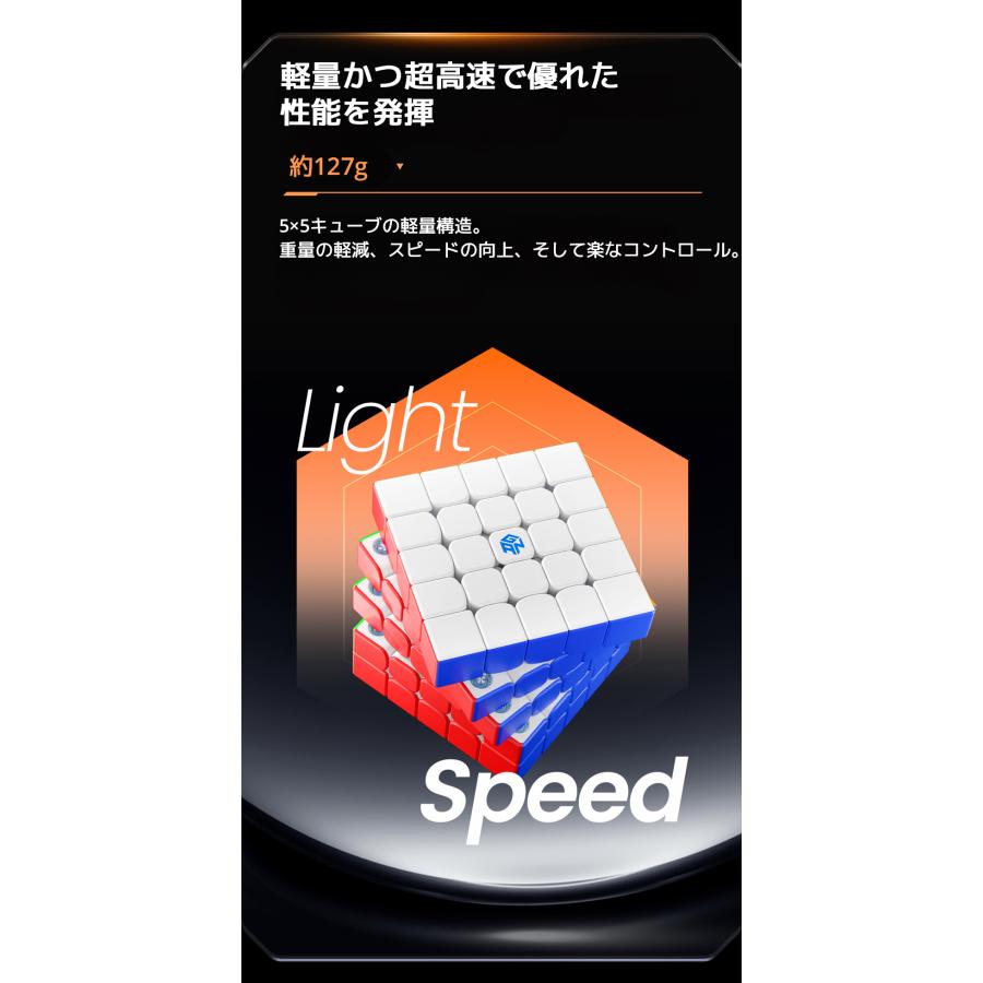 3か月保証】GAN562 M UV 5×5 キューブ ガンキューブ 磁石 マグネット
