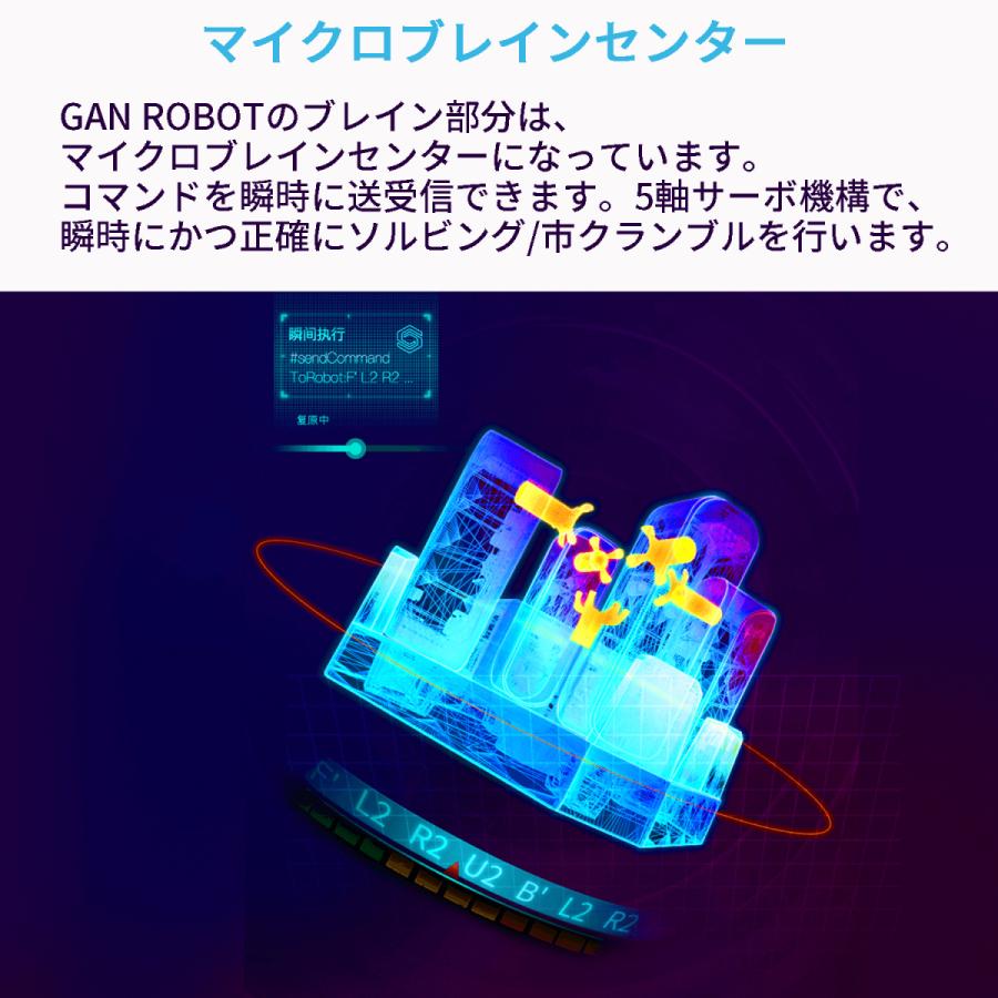 【3か月保証】Gancube GAN ROBOT AI搭載 自動 スクランブル ソルブ ロボット GAN 356 i対応 競技用 ルービックキューブ スピードキューブ ガンキューブ GANROBOT |  | 09