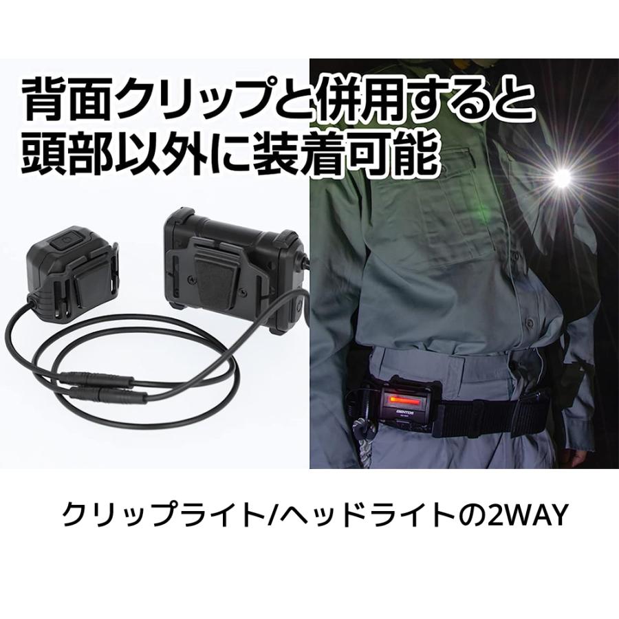 GENTOS ジェントス LED ヘッドライト GD-180H USB充電式 懐中電灯 フラッシュライト ライト 強力 小型 充電式 防災 電池 電池式 | GENTOS | 06