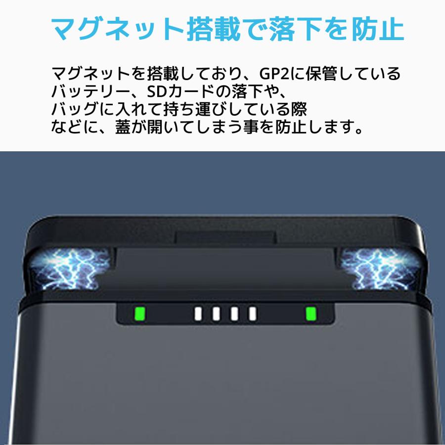 XTAR エクスター GP2 GoPro Hero バッテリー 急速充電器 10 9 8 7 6 5 対応 2個同時充電 USB タイプ Type C 高速 急速 充電器 互換 ゴープロ ヒーロー | XTAR | 07