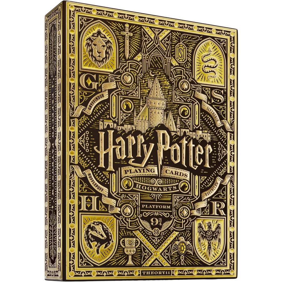 【新品・未開封品】Harry Potter ハリーポッター　プレイングカード Theory11 ハリーポッター トランプ イエロー ハッフルパフ