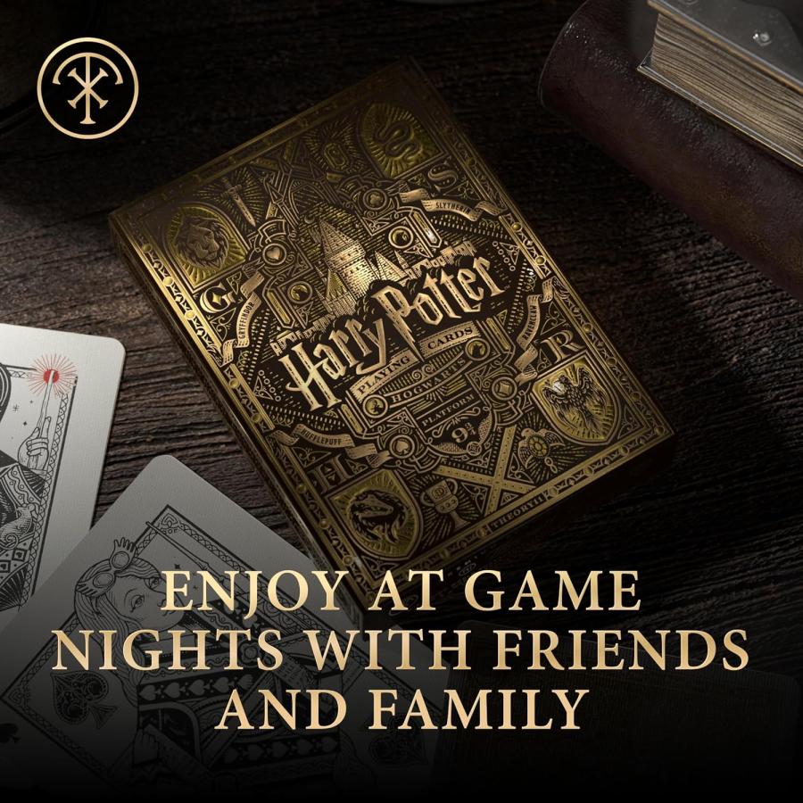 【新品・未開封品】Harry Potter ハリーポッター　プレイングカード Theory11 ハリーポッター トランプ イエロー ハッフルパフ