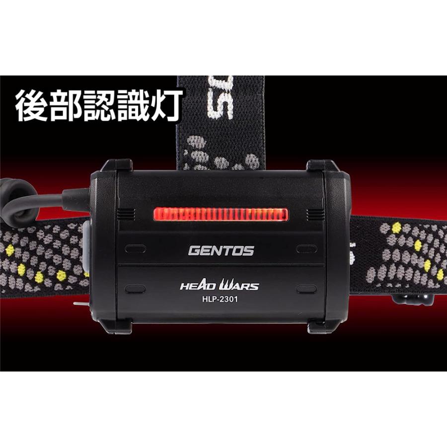 GENTOS（ジェントス） LED ヘッドライト HLP-2301 電池式 450ルーメン