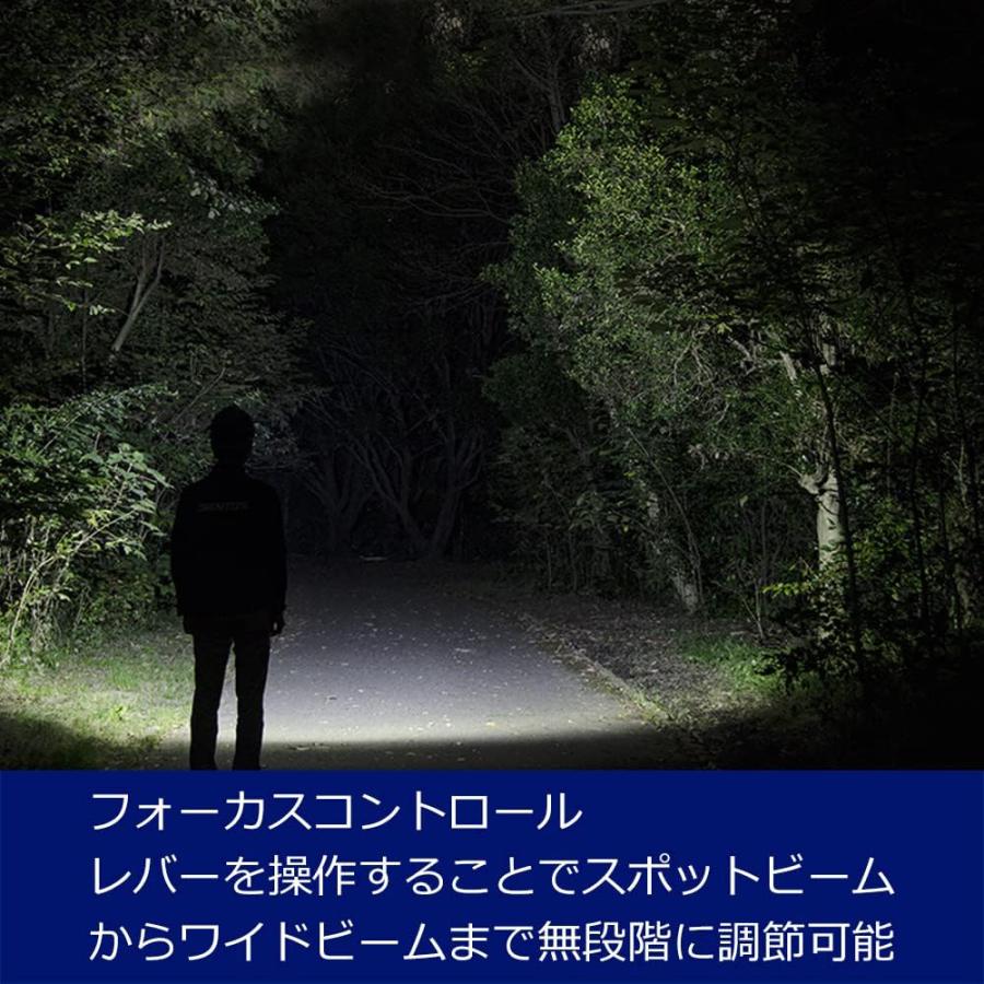 GENTOS（ジェントス） LED ヘッドライト HLP-2303 充電式 600ルーメン