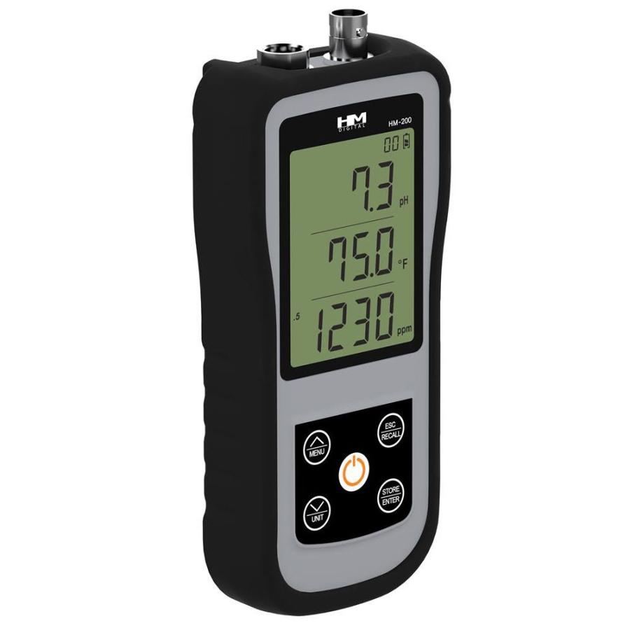 HMデジタル HM-200 ハイドロマスター EC値 TDS値 pH値 水温 測定器 TDSメーター ECメーター pH 測定 ホールド HM Digital アクアプロ コーヒー |  | 02