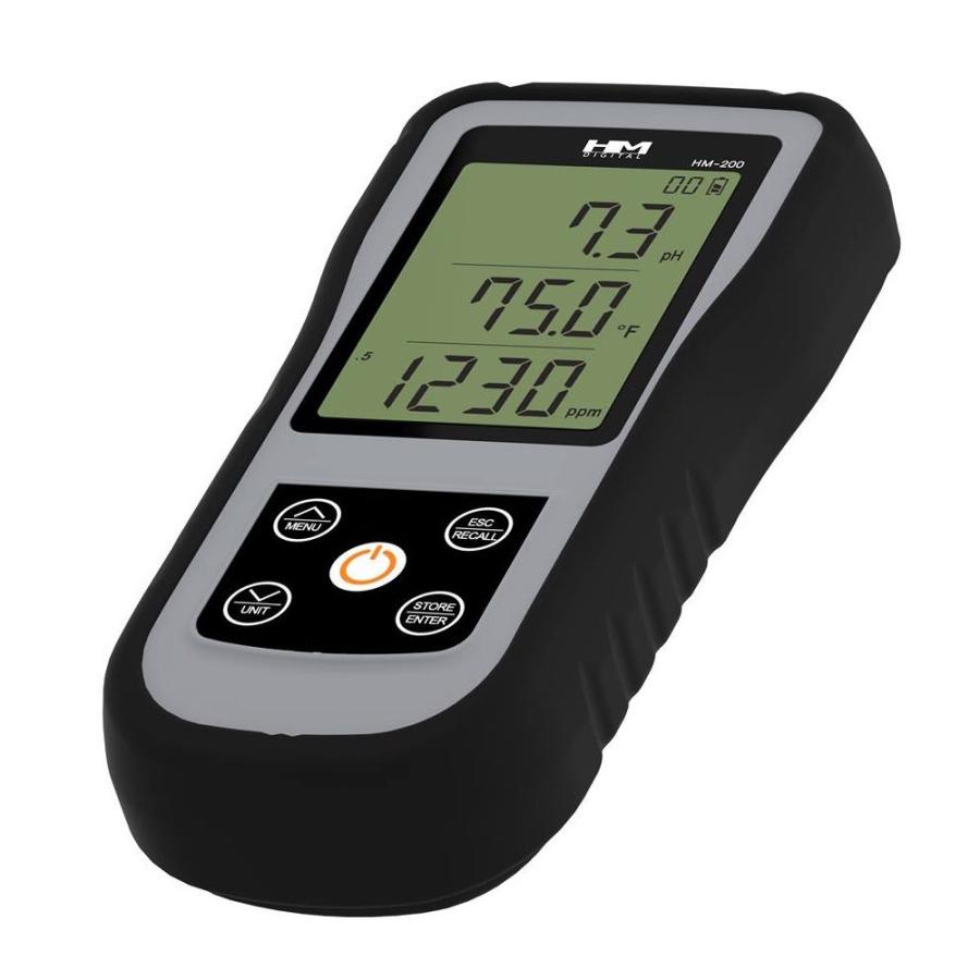 HMデジタル HM-200 ハイドロマスター EC値 TDS値 pH値 水温 測定器 TDSメーター ECメーター pH 測定 ホールド HM Digital アクアプロ コーヒー |  | 03