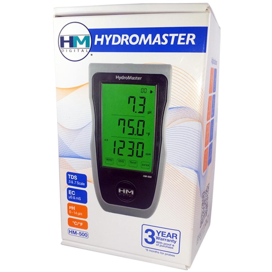 HMデジタル HM-500 ハイドロマスター EC値 TDS値 pH値 水温 測定器 TDSメーター ECメーター 水温 測定 水質 水槽 HM Digital アクアプロ コーヒー |  | 04