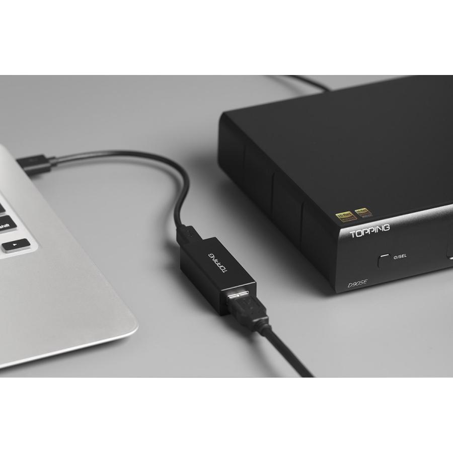 TOPPING HS01 USB 2.0 オーディオ アイソレーター ノイズ 除去 排除 DAC ダック アンプ ヘッドホンアンプ 音質 改善 向上 高音質 ノイズフィルタ トッピング |  | 08