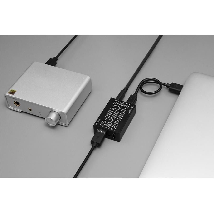 TOPPING HS02 USB 2.0 オーディオ アイソレーター ノイズ 除去