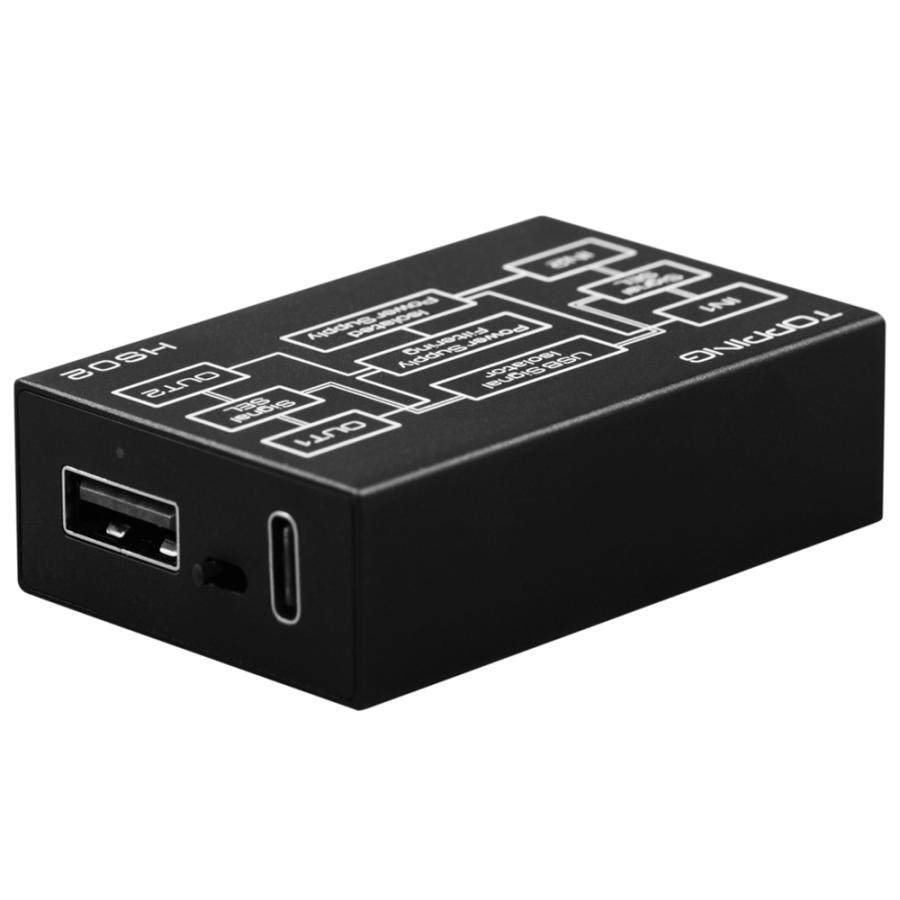TOPPING HS02 USB 2.0 オーディオ アイソレーター ノイズ 除去 グランドループ排除 トッピング 音質 改善 向上 高音質 |  | 15