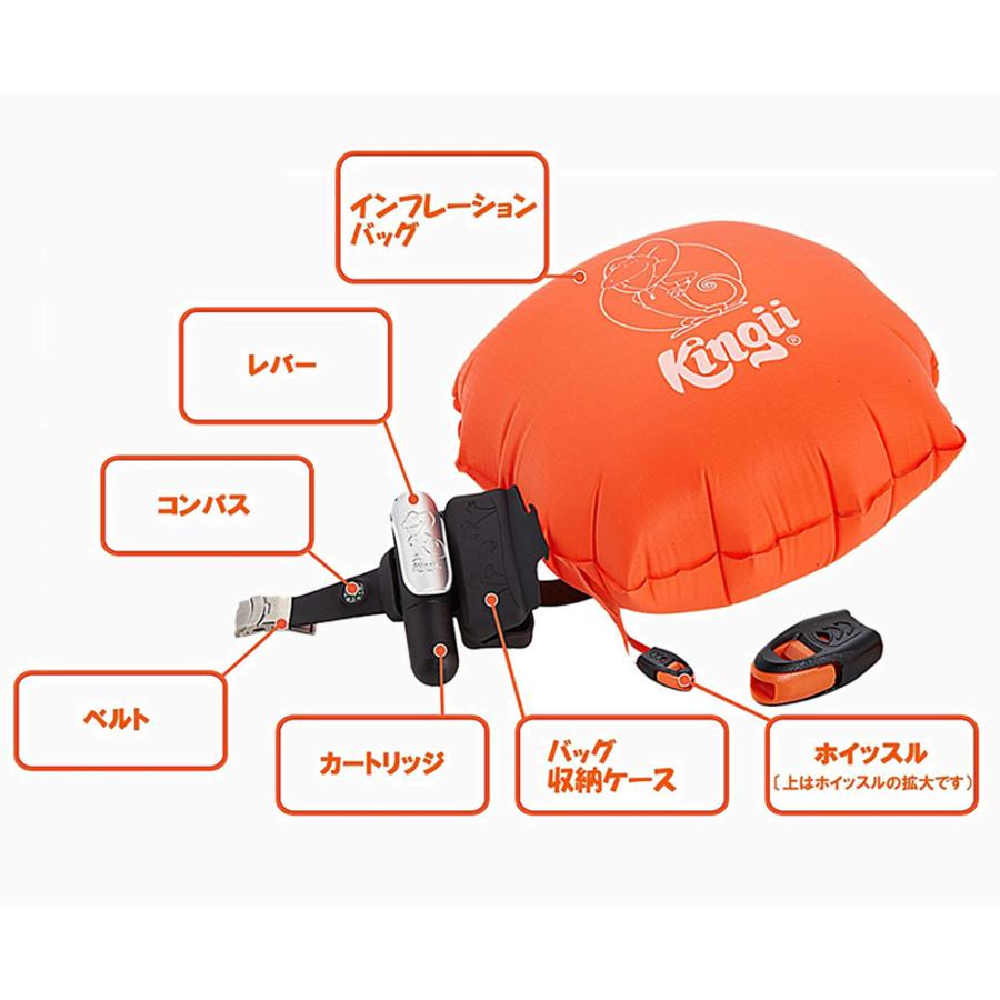 Kingii リストバンド型浮き袋 キンギ キンジー 浮き具 救命補助アイテム 浮き輪 救命胴衣 ライフジャケット フローティングベスト 海 川 プール マリンスポーツ |  | 04