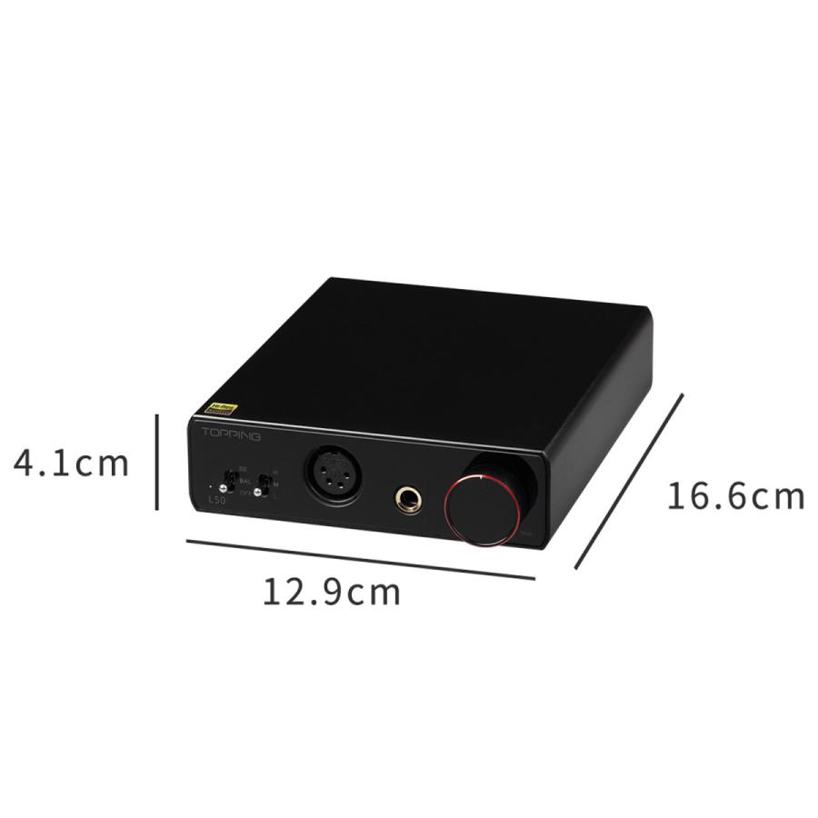 Topping L50 ヘッドホンアンプ NFCA対応 ハイレゾ ハイエンドモデル パススルー入出力機能 3段階ゲイン設定 有線接続 アンプ 中華 ヘッドホン ヘッドフォン |  | 14