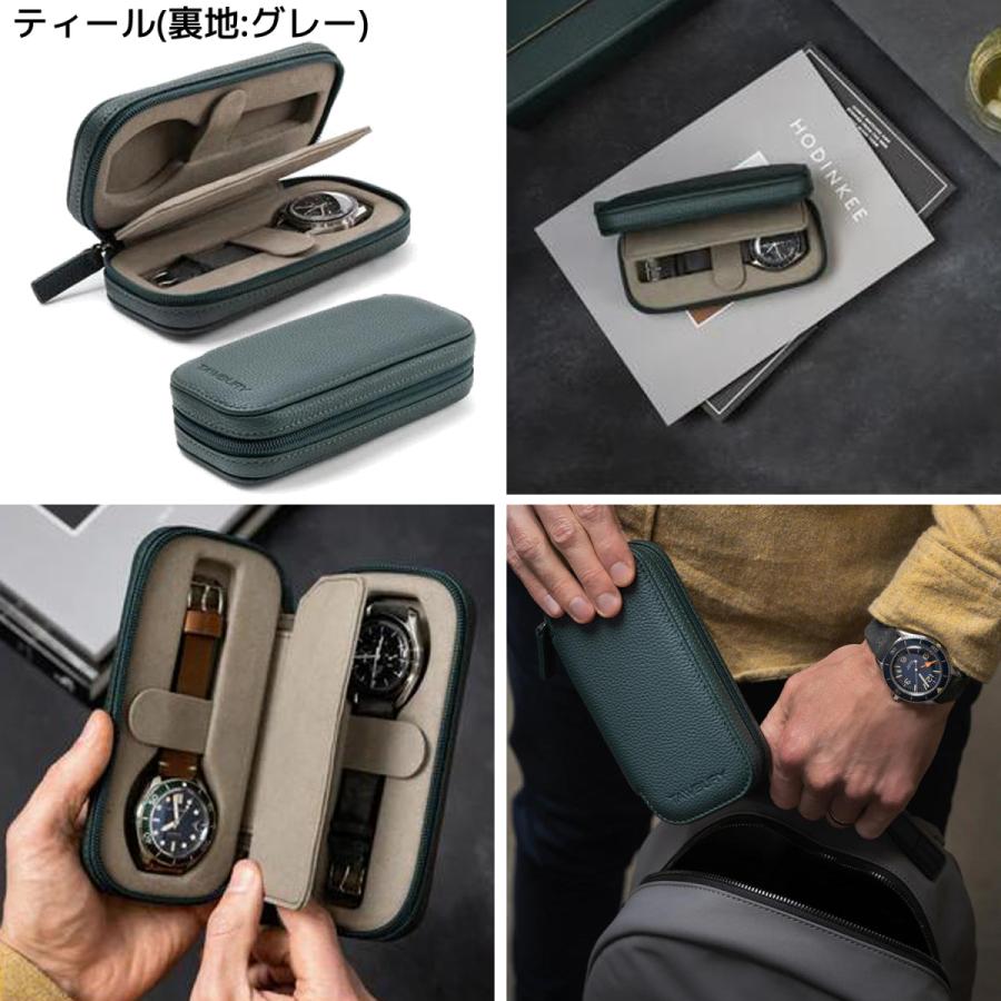 Tawbury 高級 腕時計収納ケース 2本 アクセサリー 収納 本革 ウォッチボックス ケース 革 レザー 時計 ウォッチ 収納 保管 男性 プレゼント 父の日 高品質 2個 |  | 13