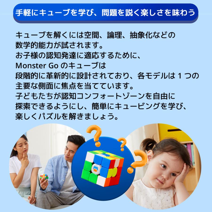 MONSTER GO MG3 AI スマートキューブ モンスターゴー 3x3 キューブ マグネット 磁石 GANCUBE GAN ガンキューブ スピードキューブ ルービックキューブ |  | 05