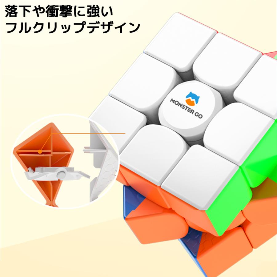 MONSTER GO MG3 マグネティック マグネット 内蔵 3x3 スピードキューブ ステッカーレス MG3M EDU モンスターゴー Gancube ガンキューブ 磁石 GAN |  | 06