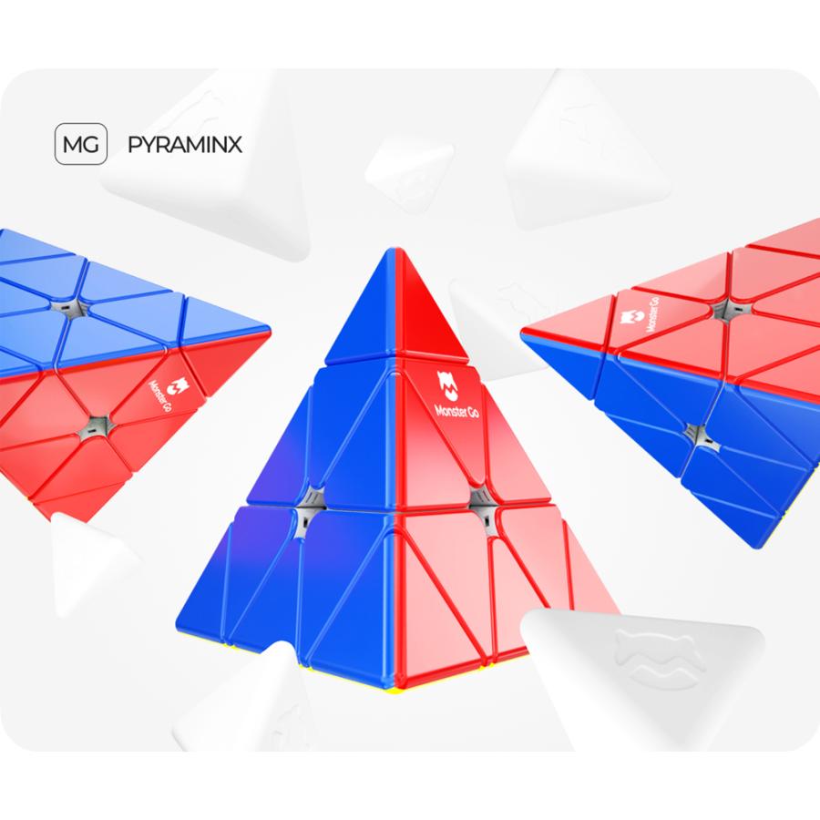 MONSTER GO MG Pyraminx スタンダードエディション モンスターゴー ピラミンクス キューブ GANCUBE GAN ガンキューブ スピード ルービック キューブ |  | 01