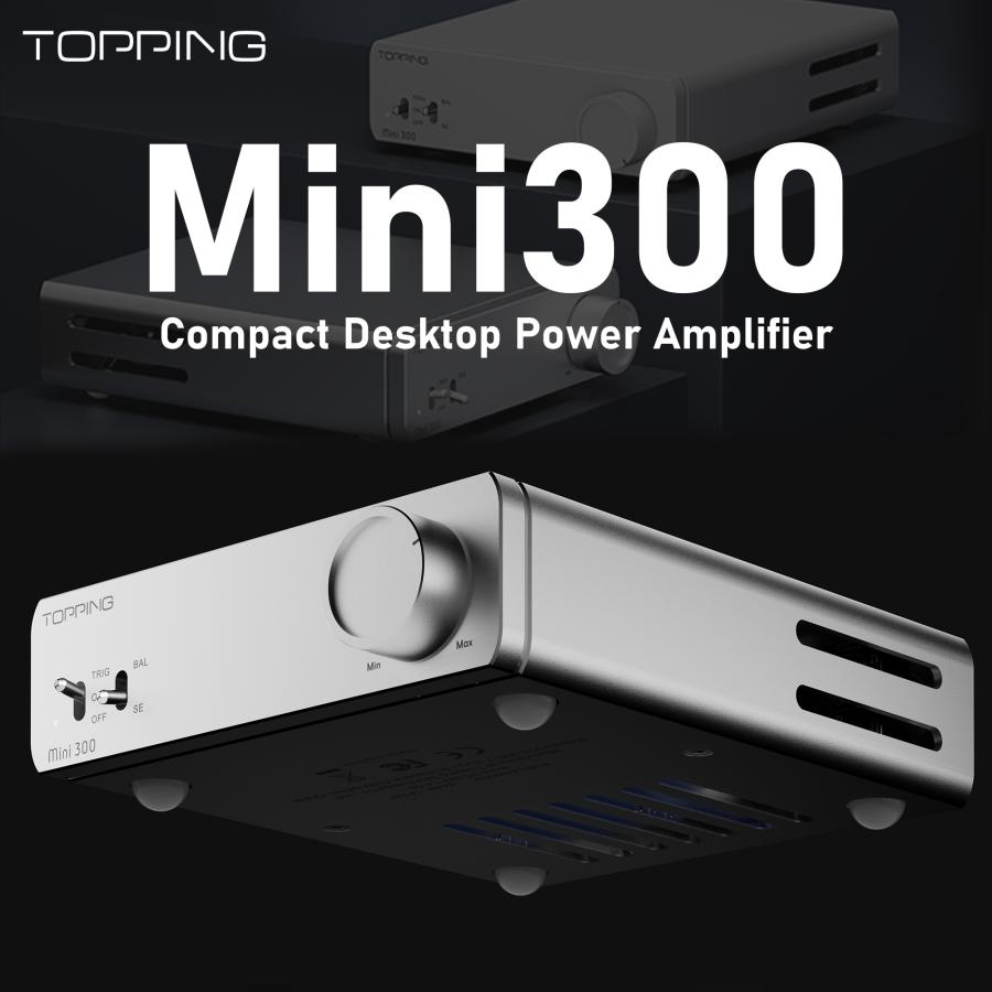 1年保証 TOPPING Mini300 パワーアンプ クラスD 完全バランス設計 140W 高出力 高音質 PCオーディオ アンプ デスクトップ トッピング コンパクト 送料無料 | TOPPING | 03