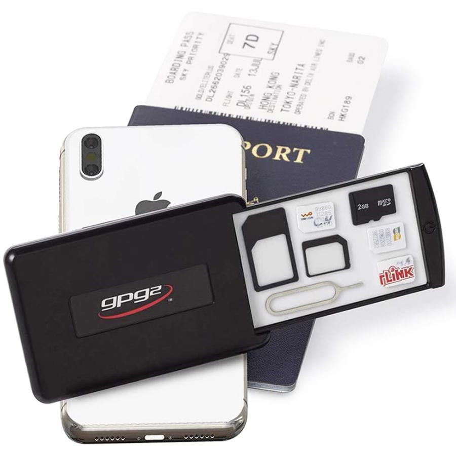 モバイルセーフケース Nano SIM カード MicroSD MiniSD SD 小型カード