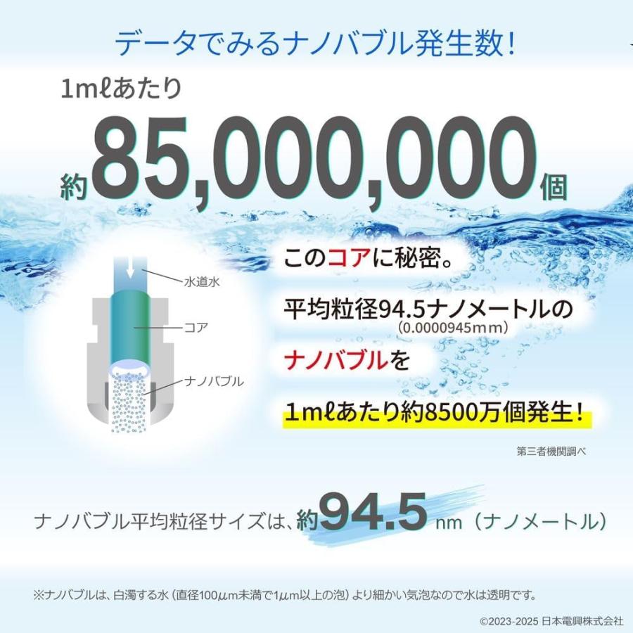 日本電興 全自動機洗濯機用 SE ナノバブル発生キット 正規品 日本製 タテ型洗濯機 ドラム式洗濯機 工具不要 簡単取付 ナノバブル カビ 汚れ除去 槽洗浄 ND-SEZS | 日本電興 | 03