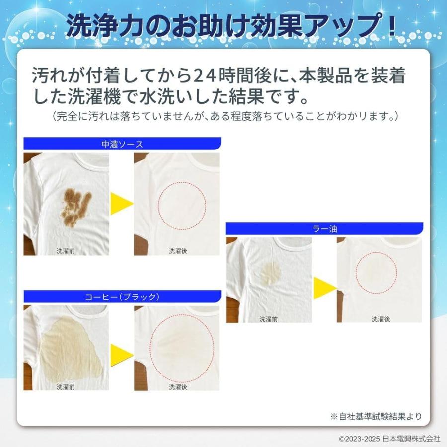 日本電興 全自動機洗濯機用 SE ナノバブル発生キット 正規品 日本製 タテ型洗濯機 ドラム式洗濯機 工具不要 簡単取付 ナノバブル カビ 汚れ除去 槽洗浄 ND-SEZS | 日本電興 | 06