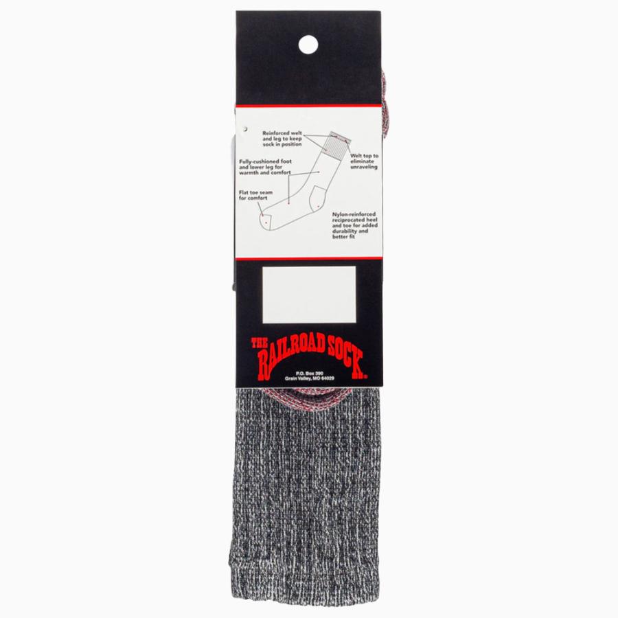 RAILROAD SOCK オーバーザカーフ メリノウールソックス フリーサイズ 24cm〜30cm メンズ レディース 男 女 レイルロードソック ふくらはぎ 丈 ハイソックス 長め |  | 02