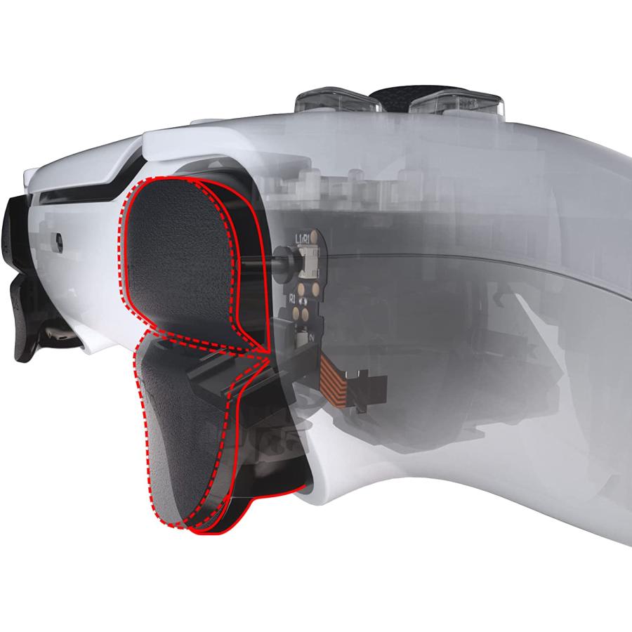 eXtremeRate PS5 コントローラー BDM-010 BDM-020 対応 クリッキーヘアートリガーキット エクストリームレート PFMD004 プレイステーション5 コントローラー |  | 07