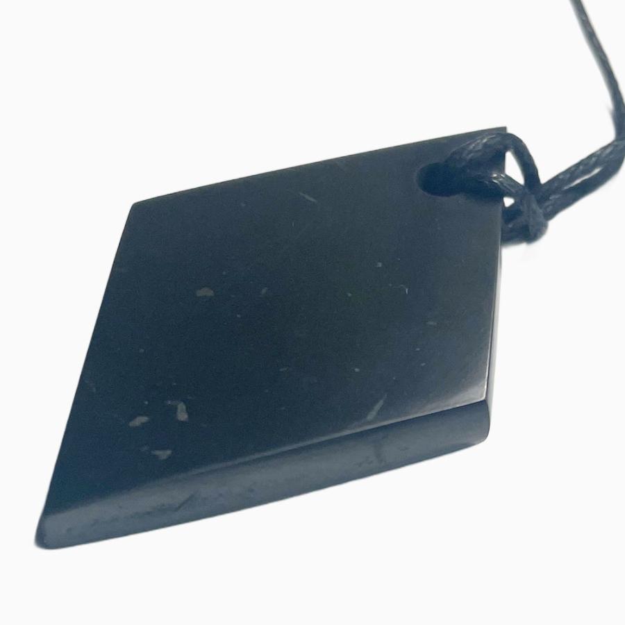 シュンガイト ペンダント PE14 ネックレス ロシア カレリア共和国産 シュンガ石 水 ブレスレット さざれ石 電磁波 |  | 03
