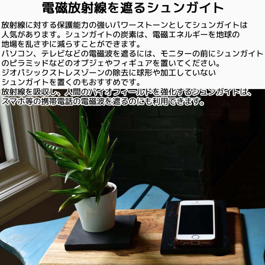 シュンガイト ペンダント PE14 ネックレス ロシア カレリア共和国産 シュンガ石 水 ブレスレット さざれ石 電磁波 |  | 09