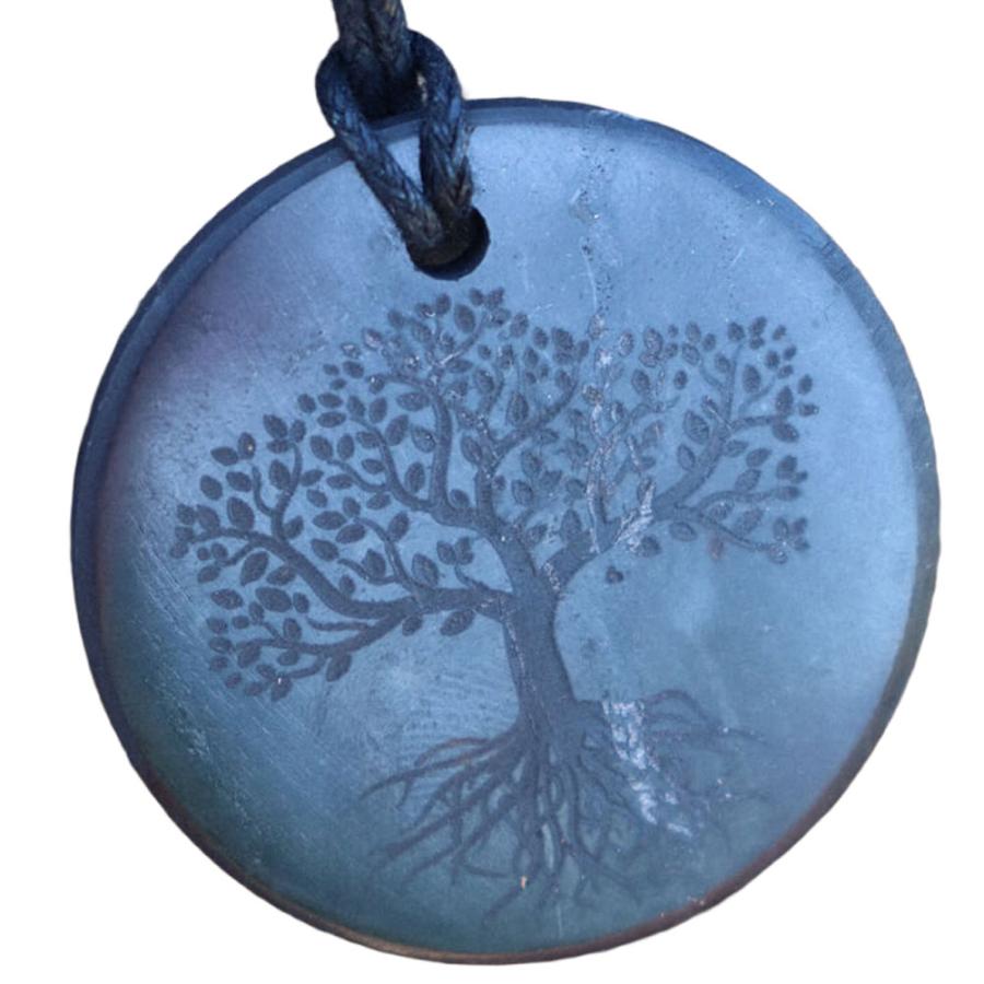 シュンガイト ペンダント ツリーオブライフ PE179 ネックレス ロシア
