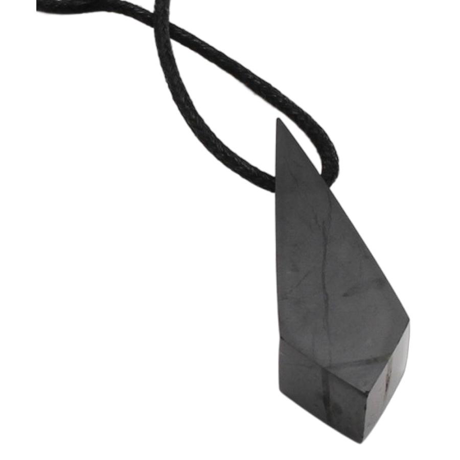 シュンガイト ペンダント クリスタル ロシア カレリア共和国産 ペンダント 電磁波 防止 本物 原石 さざれ石 アクセサリー パワーストーン シュンガ石 水 |  | 02