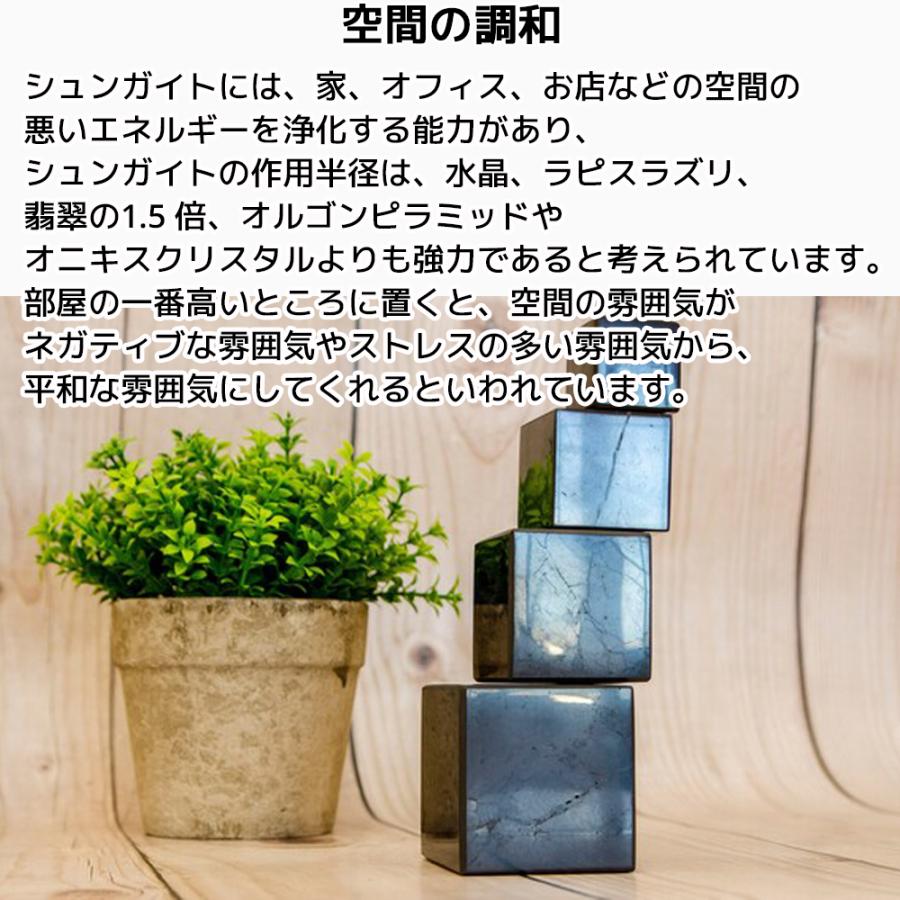 シュンガイト ペンダント ヘキサゴン PE53 ネックレス ロシア カレリア共和国産 シュンガ石 水 ブレスレット さざれ石 |  | 05