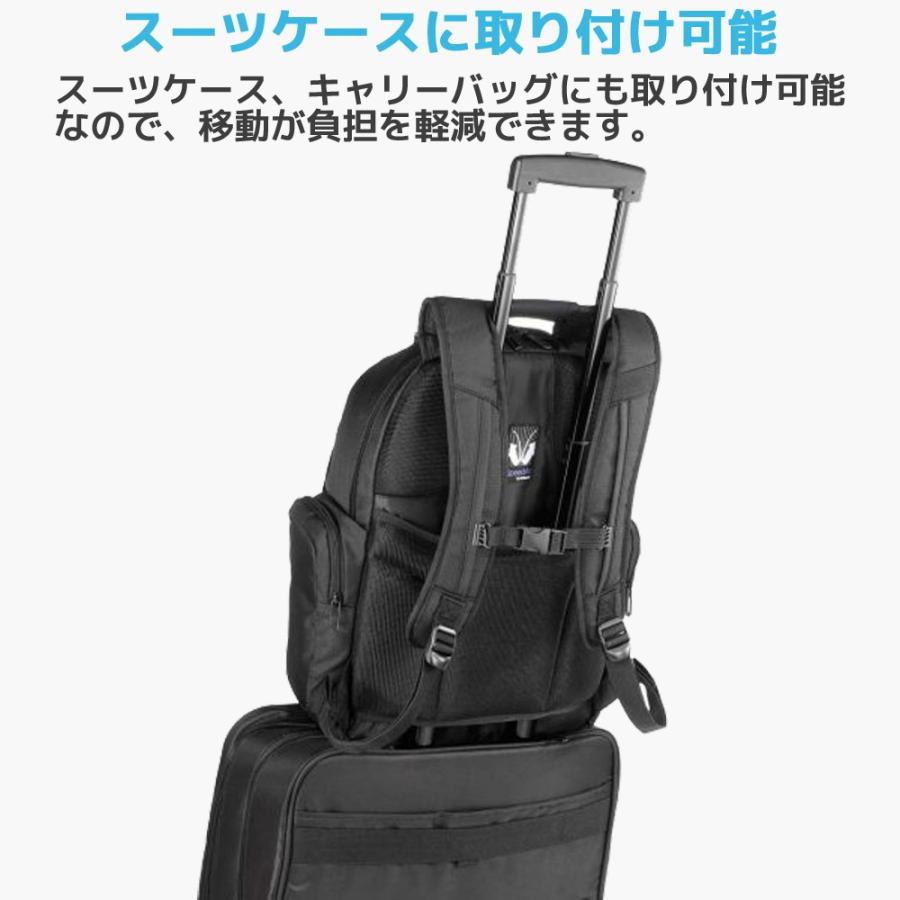 SUMDEX バックパック PON-323BK 30L 大容量 多機能 防水 撥水加工 サム