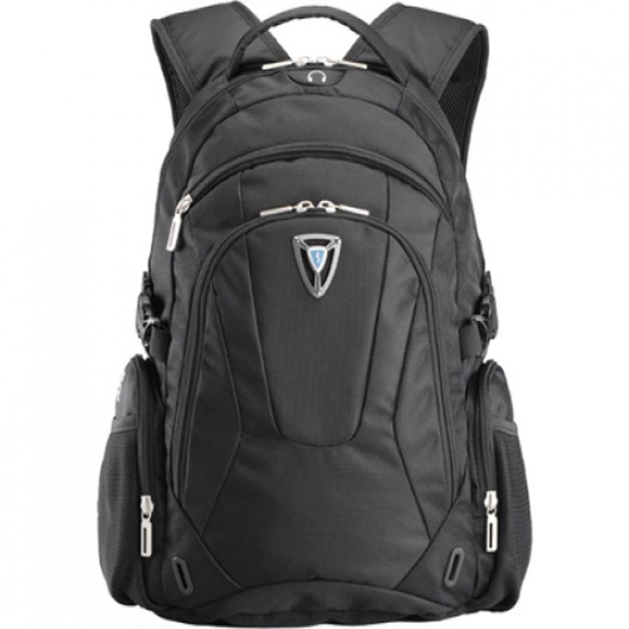 ブラックビジネスバックパック SUMDEX バックパック PON-368BK 30L レインカバー付き 大容量 多機能