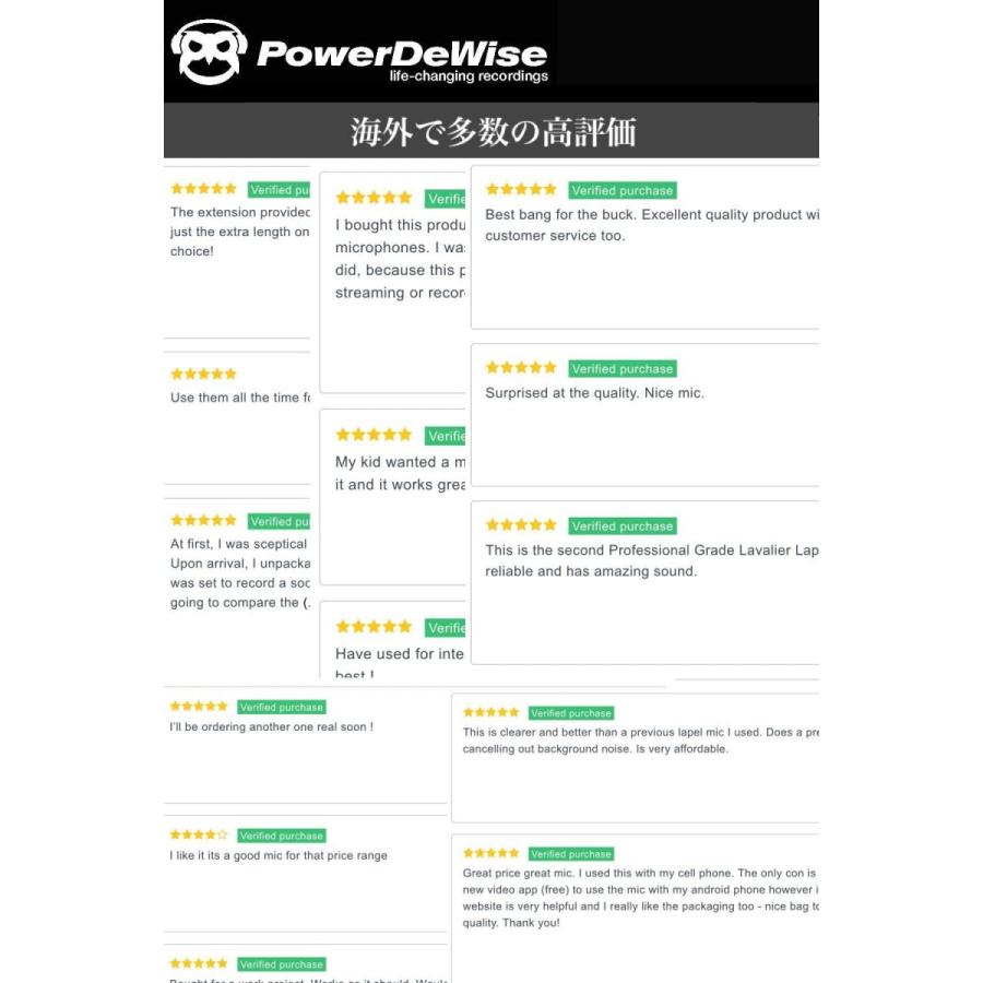 Powerdewise プロフェッショナル ミニクリップ式 ピンマイク 有線 コンデンサーマイク 黒 風防 Iphone アイフォン Youtube 録音 Professiongradelavalierlapelmicrophone オレメカ パワーボール 筋トレ器具 通販 Yahoo ショッピング